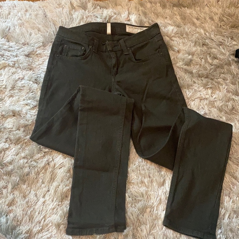 Rag & Bone Forest Green Jeans
